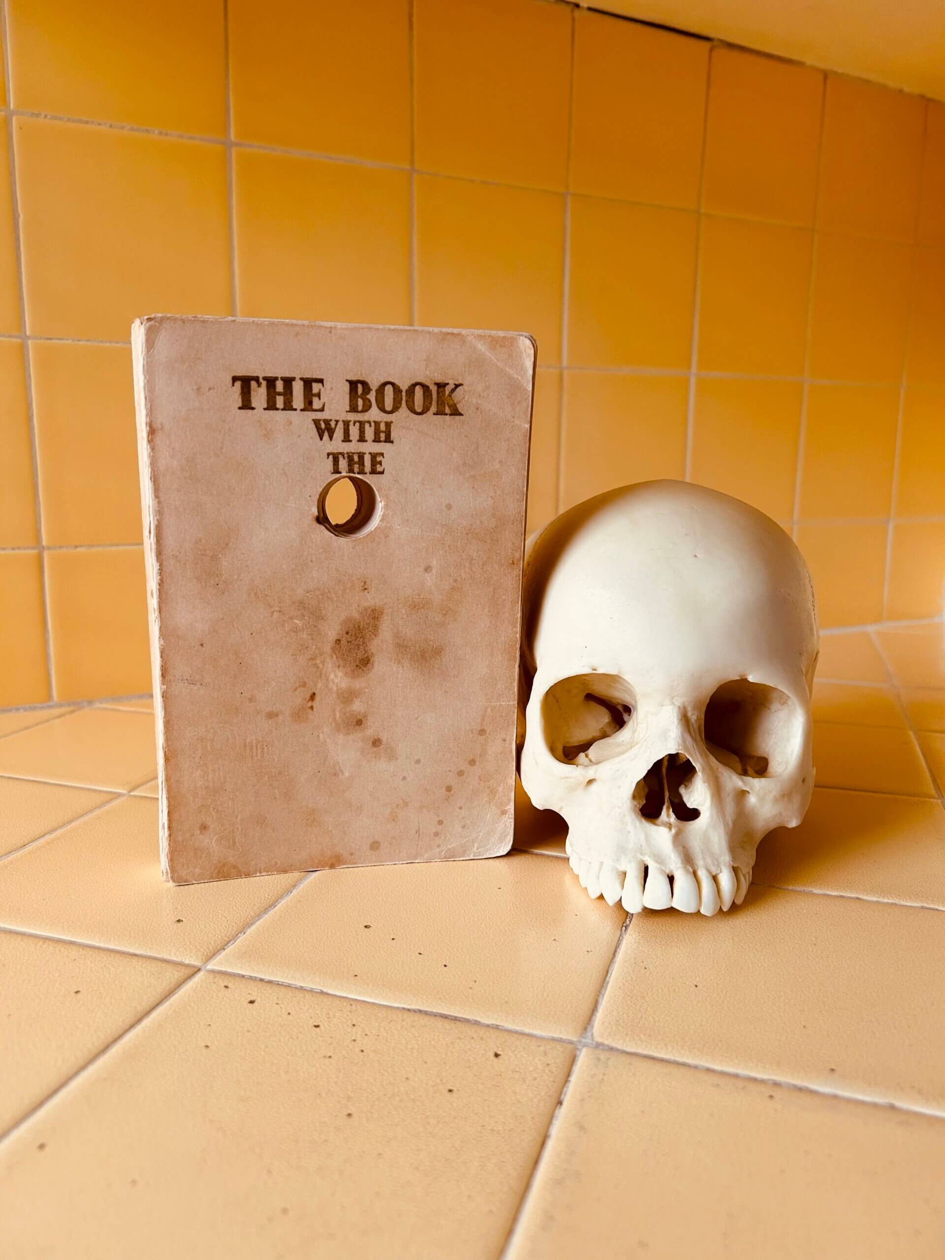 The Book with the Hole<br />
next to a skull